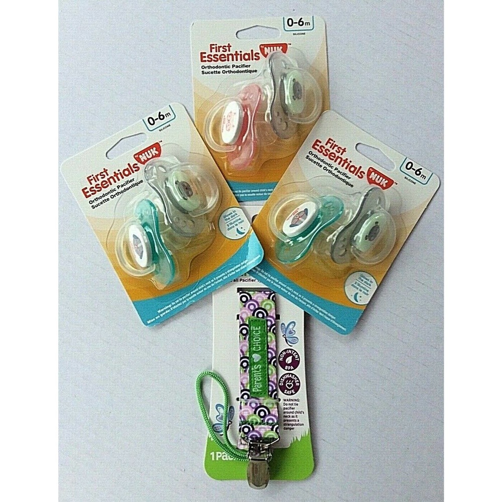 COPY - Nuk First Essentials Pacifiers with Pacifi…